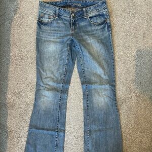 American Eagle Women's Blue Boot Cut Jeans